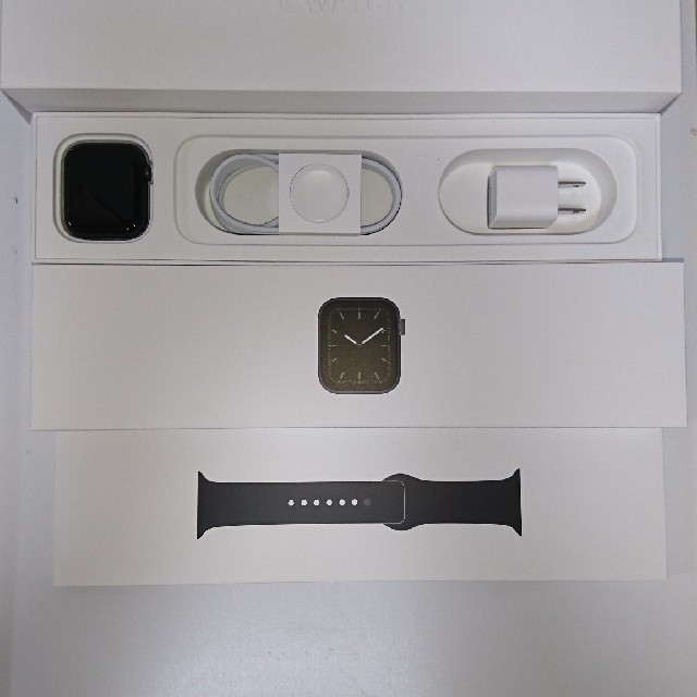 Apple Watch series4 GPS スペースグレイアルミ44㎜
