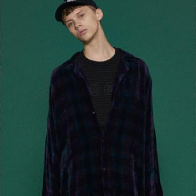 SHAREEF(シャリーフ)のSHAREEF MOLE CHECK DOLMAN SHIRTS メンズのトップス(シャツ)の商品写真