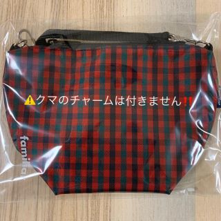 ファミリア(familiar)の新品 ファミリア 先行販売 ポシェット バッグ 赤 チャーム無し(その他)