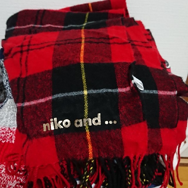 niko and...(ニコアンド)の★niko   and …チェックストール‼️ レディースのファッション小物(ストール/パシュミナ)の商品写真