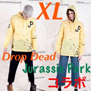 希少 Drop Dead × ジュラシックパークコラボ即完売 パーカー