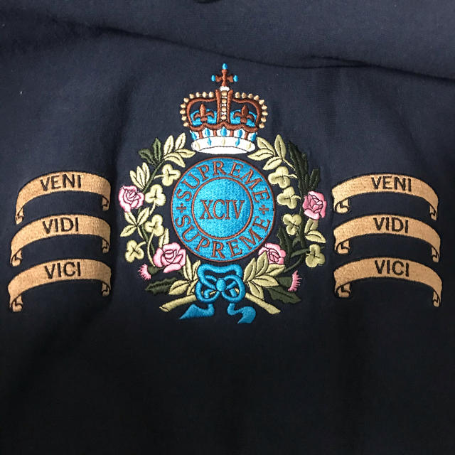Supreme crest sweatshirt hoodie S 16FW
