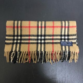 バーバリー(BURBERRY)の専用　美品 英国製 old Burberrys ノバチェック カシミヤ マフラー(マフラー/ショール)