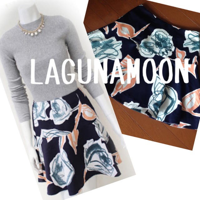 LagunaMoon(ラグナムーン)のラグナムーン スカート レディースのスカート(ひざ丈スカート)の商品写真