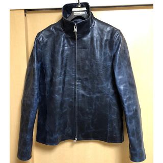 イサムカタヤマバックラッシュ(ISAMUKATAYAMA BACKLASH)のぷる様専用 美品バックラッシュ18SS『VINTAGE』レザーブルゾンL(レザージャケット)