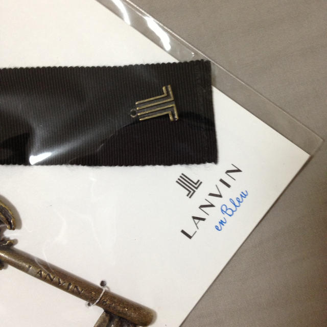 LANVIN(ランバン)のLANVIN en Blue  チャーム レディースのファッション小物(キーホルダー)の商品写真