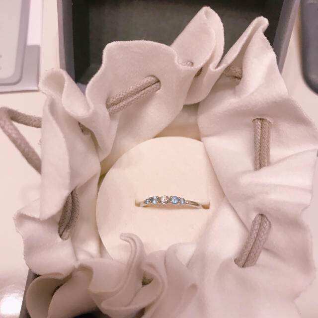 STAR JEWELRY(スタージュエリー)のスタージュエリー　ブルートパーズ&ダイヤモンド レディースのアクセサリー(リング(指輪))の商品写真