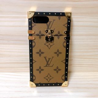 ルイヴィトン(LOUIS VUITTON)のルイヴィトン スマホケース トランク型 ＬＶ iPhone 7plus８plus(iPhoneケース)