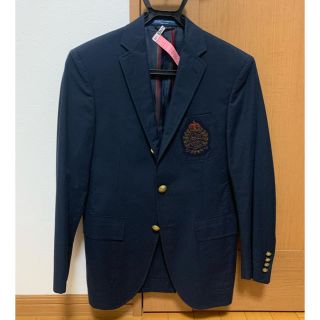 ポロラルフローレン(POLO RALPH LAUREN)のイタリア製　ラルフ　紺ブレザー　3B 段返り　テーラード　ジャケット(テーラードジャケット)