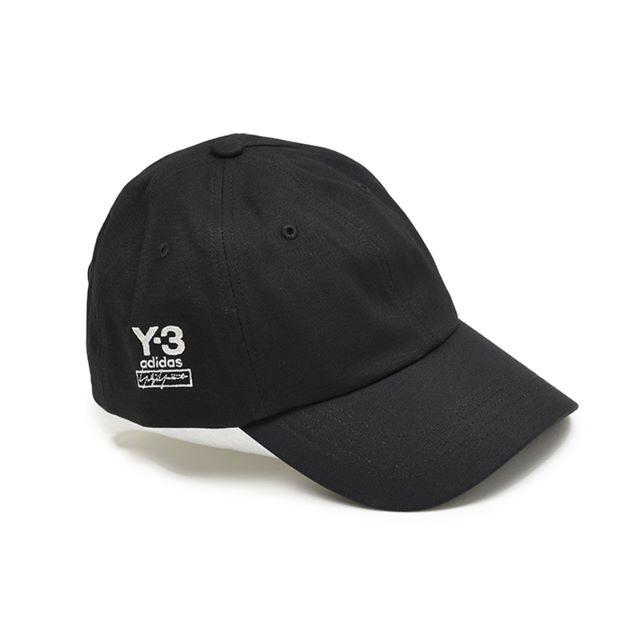 Y-3(ワイスリー)のY-3 ヨウジ ヤマモト ブラックキャップ DAD CAP FH9269  メンズの帽子(キャップ)の商品写真