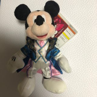 ディズニー(Disney)のディズニーシー バレンタインナイト ミッキー　ぬいば(ぬいぐるみ)