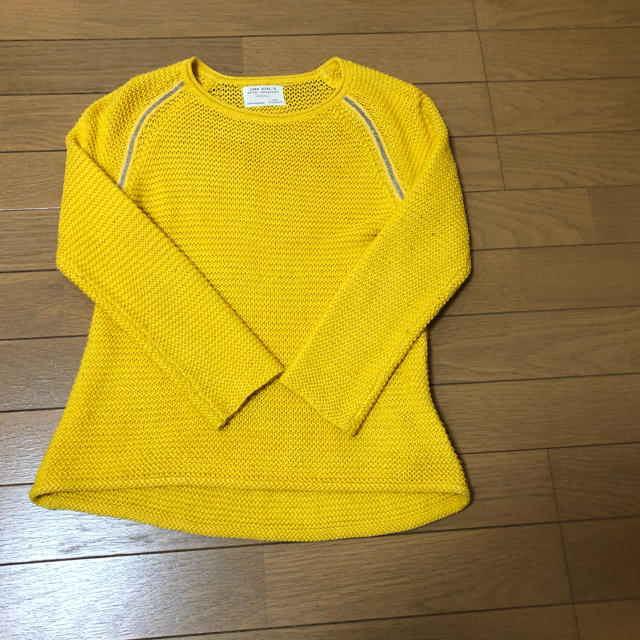 ZARA KIDS(ザラキッズ)のキッズ　ニット140センチ スカート150センチ ZARA キッズ/ベビー/マタニティのキッズ服女の子用(90cm~)(ニット)の商品写真