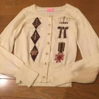 アンジェリックプリティー(Angelic Pretty)のアンジェリックプリティ王冠カーディガン(カーディガン)