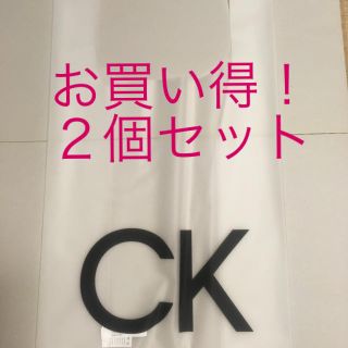 カルバンクライン(Calvin Klein)の【新品】Calvin klein TPUトートバッグX2個(トートバッグ)