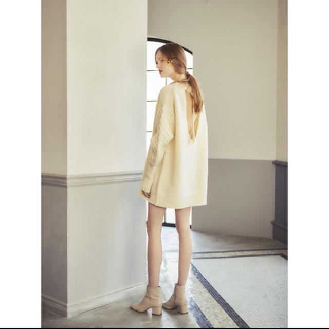 rosarymoon Back Open Cable Tunic - electrabd.com