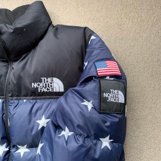 THE NORTH FACE - 超希少！アメリカ限定 ノースフェイス 星柄 ヌプシ