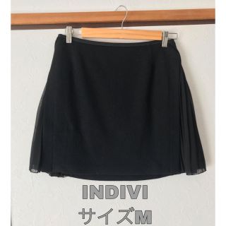 インディヴィ(INDIVI)の【専用】インディヴィ サイドプリーツスカート(ひざ丈スカート)