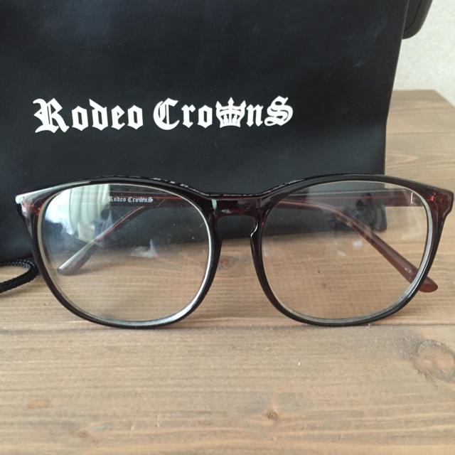 RODEO CROWNS(ロデオクラウンズ)のだて眼鏡♡ レディースのファッション小物(サングラス/メガネ)の商品写真