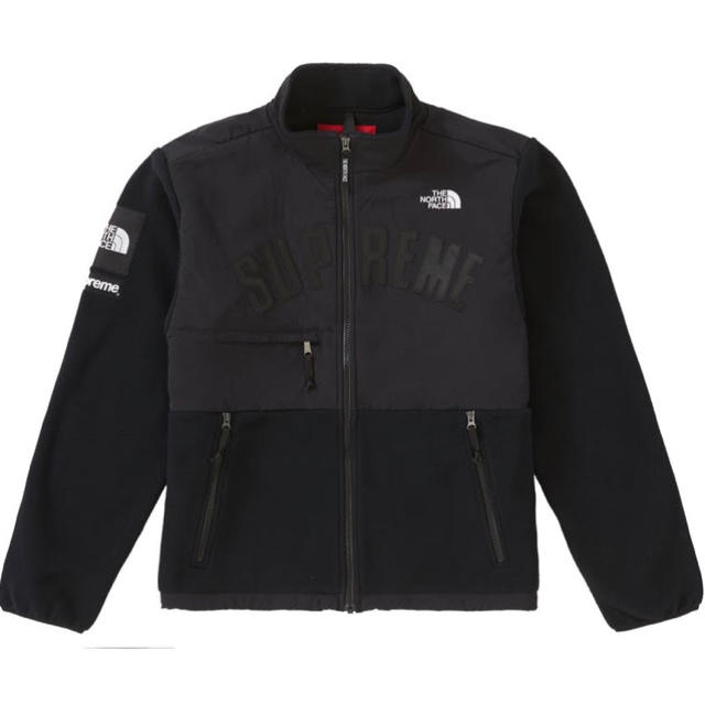 M黒 Supreme/The North Face デナリフリースジャケットメンズ