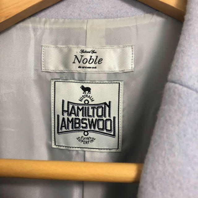 Noble(ノーブル)のNoble ハミルトンチェスターコート レディースのジャケット/アウター(チェスターコート)の商品写真