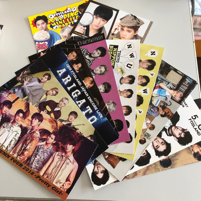 FTISLAND ピクチャーチケット半券 13枚セット エンタメ/ホビーのCD(K-POP/アジア)の商品写真