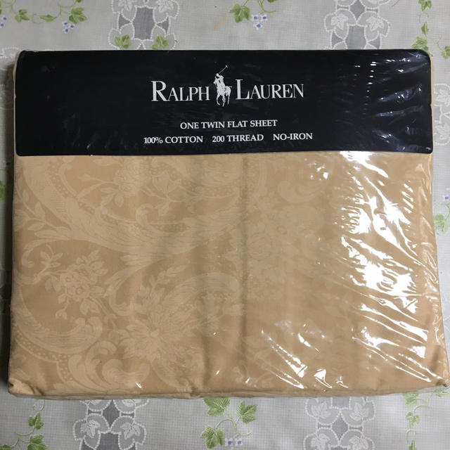 Ralph Lauren(ラルフローレン)のシーツ（167×243センチ） インテリア/住まい/日用品の寝具(シーツ/カバー)の商品写真