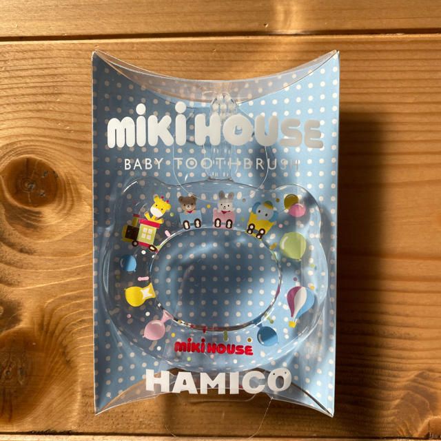 mikihouse(ミキハウス)のミキハウスmikihouse　（ベビー）ベビー歯ぶらし「HAMICO」 キッズ/ベビー/マタニティの洗浄/衛生用品(歯ブラシ/歯みがき用品)の商品写真