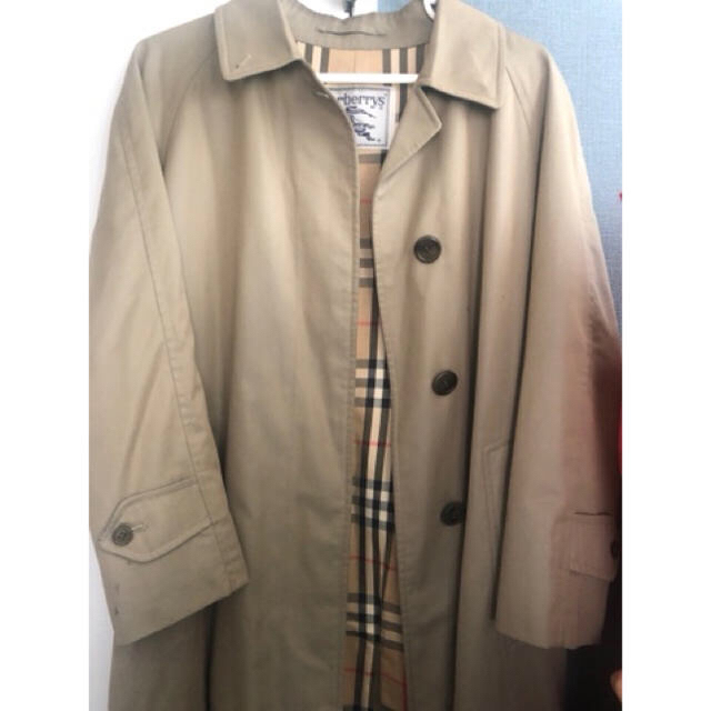 BURBERRY(バーバリー)のごえりん様専用　90s Burberry ヴィンテージ　ステンカラーコート レディースのジャケット/アウター(トレンチコート)の商品写真