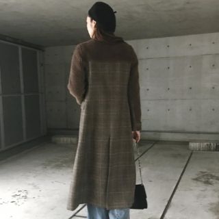 アメリヴィンテージ(Ameri VINTAGE)のアメリヴィンテージ　FURLINE GLENCHECKCOAT(ロングコート)