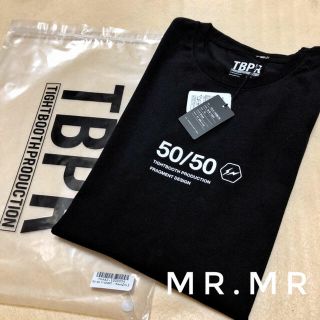 フラグメント(FRAGMENT)のXL tightbooth × fragment 50-50 T-SHIRT(Tシャツ/カットソー(半袖/袖なし))