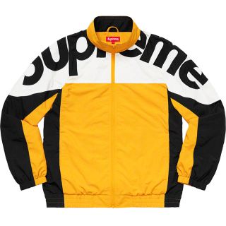 シュプリーム(Supreme)のSupreme Shoulder Logo Track Jacket イエロー(ナイロンジャケット)