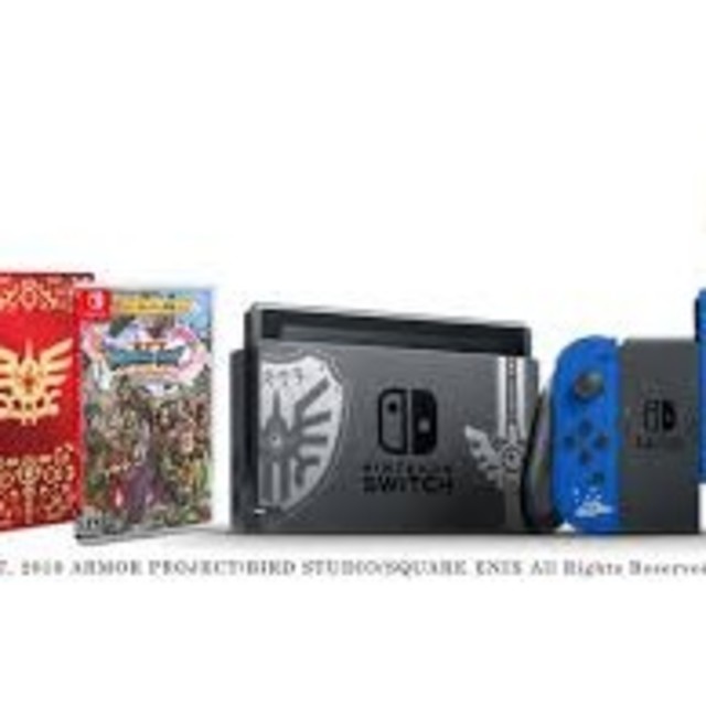 家庭用ゲーム機本体Nintendo Switch本体セットドラゴンクエストXI　スイッチ本体