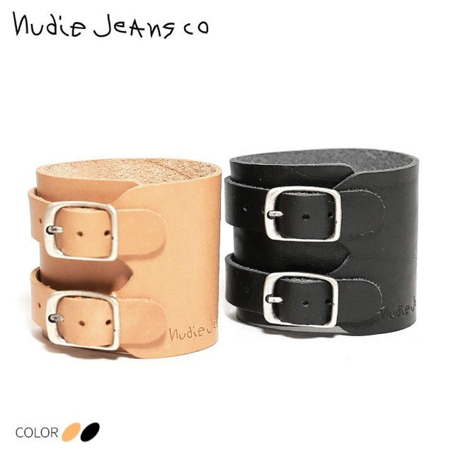 Nudie Jeans(ヌーディジーンズ)の【最安値】ヌーディージーンズ  レザーブレスレット メンズのアクセサリー(ブレスレット)の商品写真