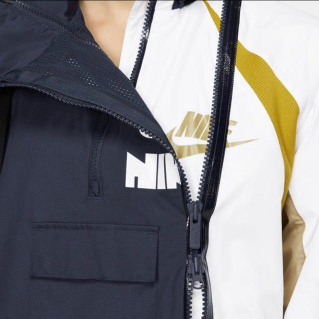 sacai(サカイ)のsacai NIKE DOUBLE ZIP JACKET　XL 紫 国内正規品 メンズのジャケット/アウター(ナイロンジャケット)の商品写真