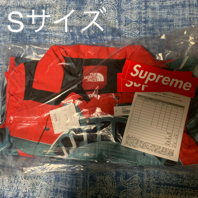 supreme×tnf mountain jacket red Sサイズ