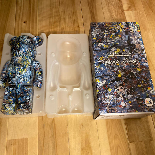 MEDICOM TOY(メディコムトイ)のBE@RBRICK Jackson Pollock Studio Ver.1.0 エンタメ/ホビーのフィギュア(その他)の商品写真