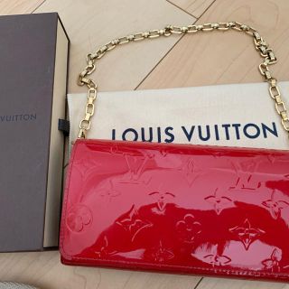 ルイヴィトン(LOUIS VUITTON)の再値下げ!! ルイヴィトン　ヴェルニ　長財布　チェーン付き(財布)