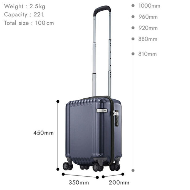 ace.(エース)の【専用】ace スーツケース（ホワイトカーボン） メンズのバッグ(トラベルバッグ/スーツケース)の商品写真