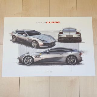 フェラーリ(Ferrari)のFerrari GTC4 Lusso T（販促イラスト・ノベルティ）フェラーリ(カタログ/マニュアル)