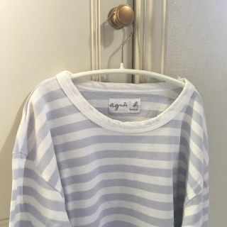 アニエスベー(agnes b.)のagnes b.パープルボーダーカットソーfrancevintagea.p.c(カットソー(長袖/七分))