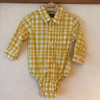 ベビーギャップ(babyGAP)のbaby Gap シャツロンパース サイズ80(ロンパース)