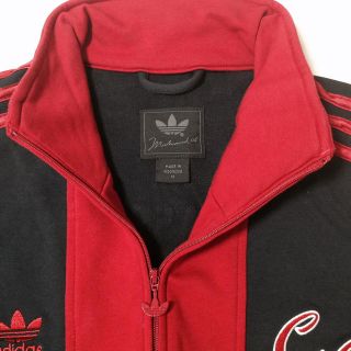 【美品】adidas × モハメドアリ　コラボ トラックジャケット ジャージ