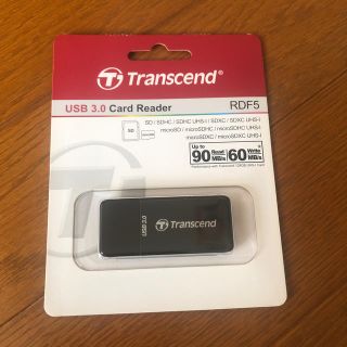 トランセンド(Transcend)のTranscend USB 3.0 カードリーダー TS-RDF5K(PC周辺機器)