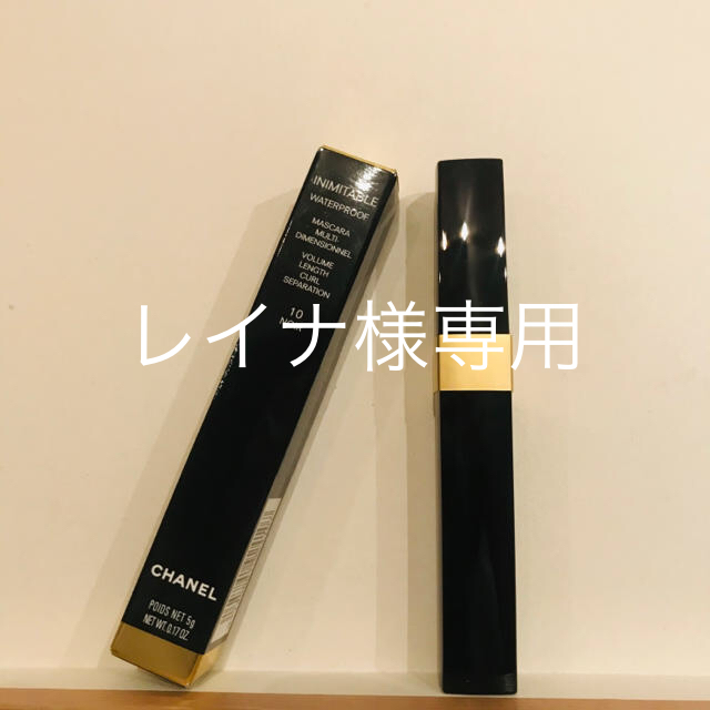 CHANEL(シャネル)のCHANEL シャネル INIMITABLE ウォータープルーフマスカラ黒 コスメ/美容のベースメイク/化粧品(マスカラ)の商品写真