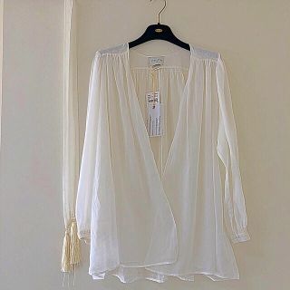 ドゥロワー(Drawer)のforte_forte ブラウス　定価¥59.000＋tax の商品　新品未使用(シャツ/ブラウス(長袖/七分))