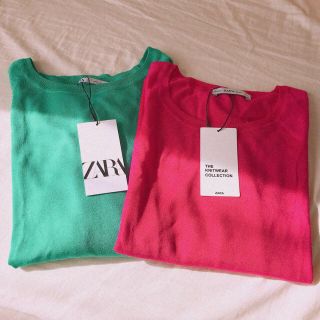 ザラ(ZARA)のカラーニット セット売り 新品(ニット/セーター)