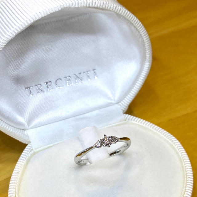 ☆期間限定値下げ☆ TRECENTI プラチナ ダイヤモンド PT950 指輪-
