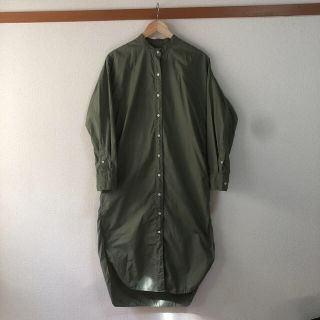 スローブイエナ(SLOBE IENA)のIENA SLOVE 100% cotton カーキシャツ(シャツ/ブラウス(長袖/七分))