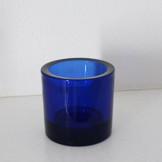 イッタラ(iittala)のイッタラ marimekko KIVI  キャンドルホルダー 青 ブルー(その他)