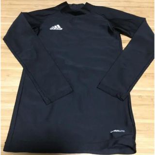 アディダス(adidas)の男の子 140 adidas アンダーシャツ 黒(Tシャツ/カットソー)